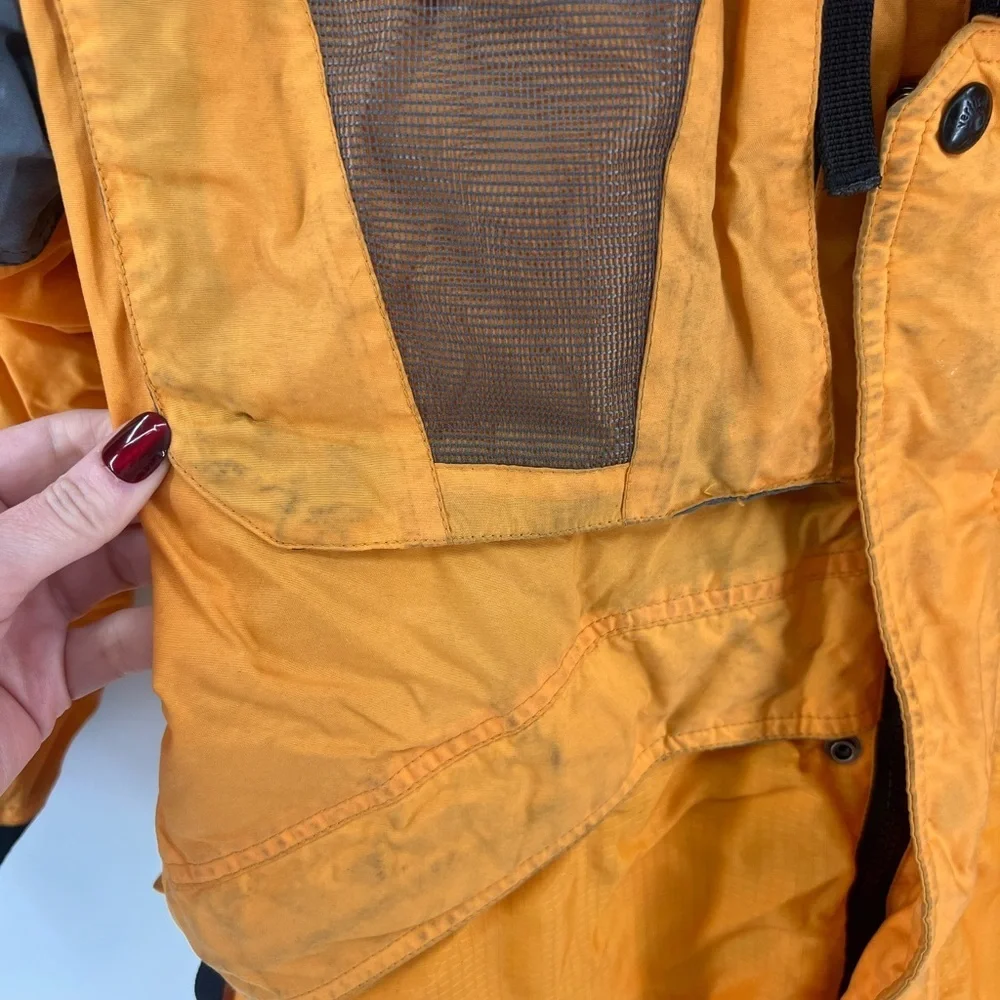 Pacific Trail Vertical Inside Edge Unisex Outwear Parka Jacket Yellow Youth XL